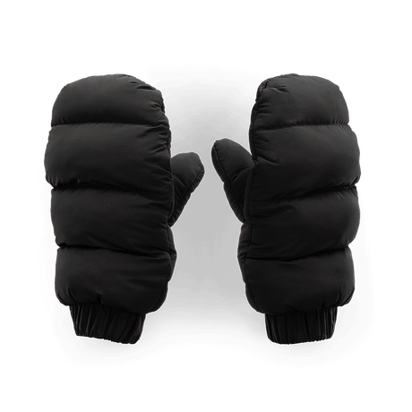 Nuna Winter Merino Wool Footmuff & Mittens Set - Caviar