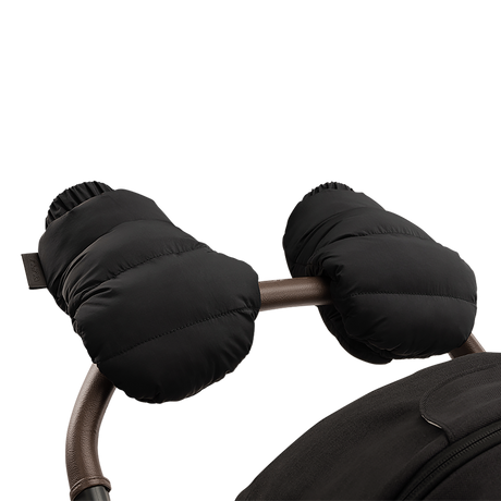 Nuna Winter Merino Wool Footmuff & Mittens Set - Caviar