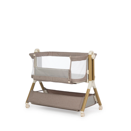 Obaby Cloud Bedside Crib - Nutmeg 3