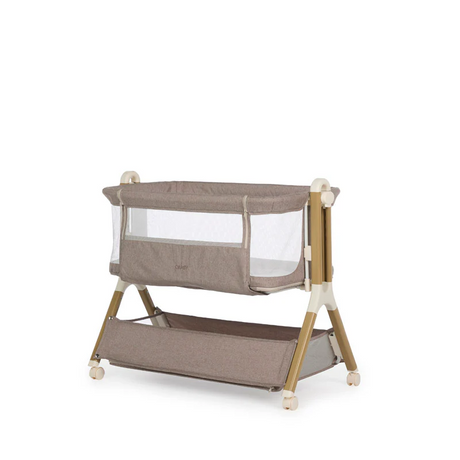 Obaby Cloud Bedside Crib - Nutmeg 4