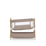 Obaby Cloud Bedside Crib - Nutmeg 5
