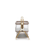 Obaby Cloud Bedside Crib - Nutmeg 6