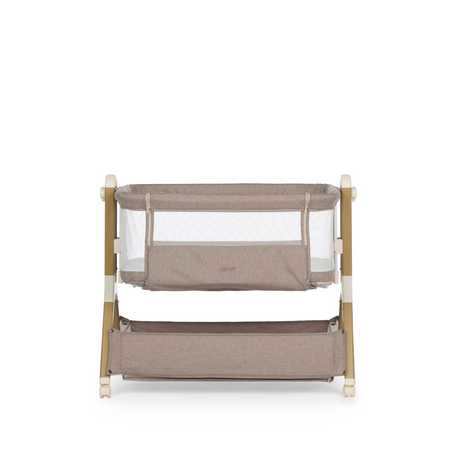 Obaby Cloud Bedside Crib - Nutmeg 7