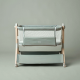 Obaby Cloud Bedside Crib - Sage 1