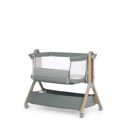 Obaby Cloud Bedside Crib - Sage 5