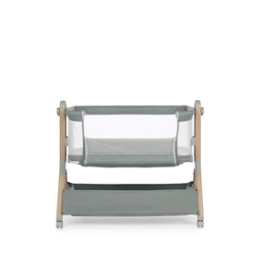 Obaby Cloud Bedside Crib - Sage 7