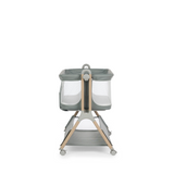 Obaby Cloud Bedside Crib - Sage 9