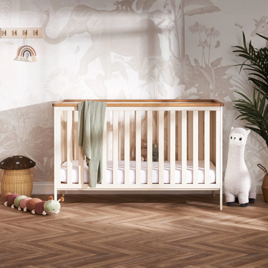 OBABY Evie 140 x 70cm Cot Bed - Cashmere 1