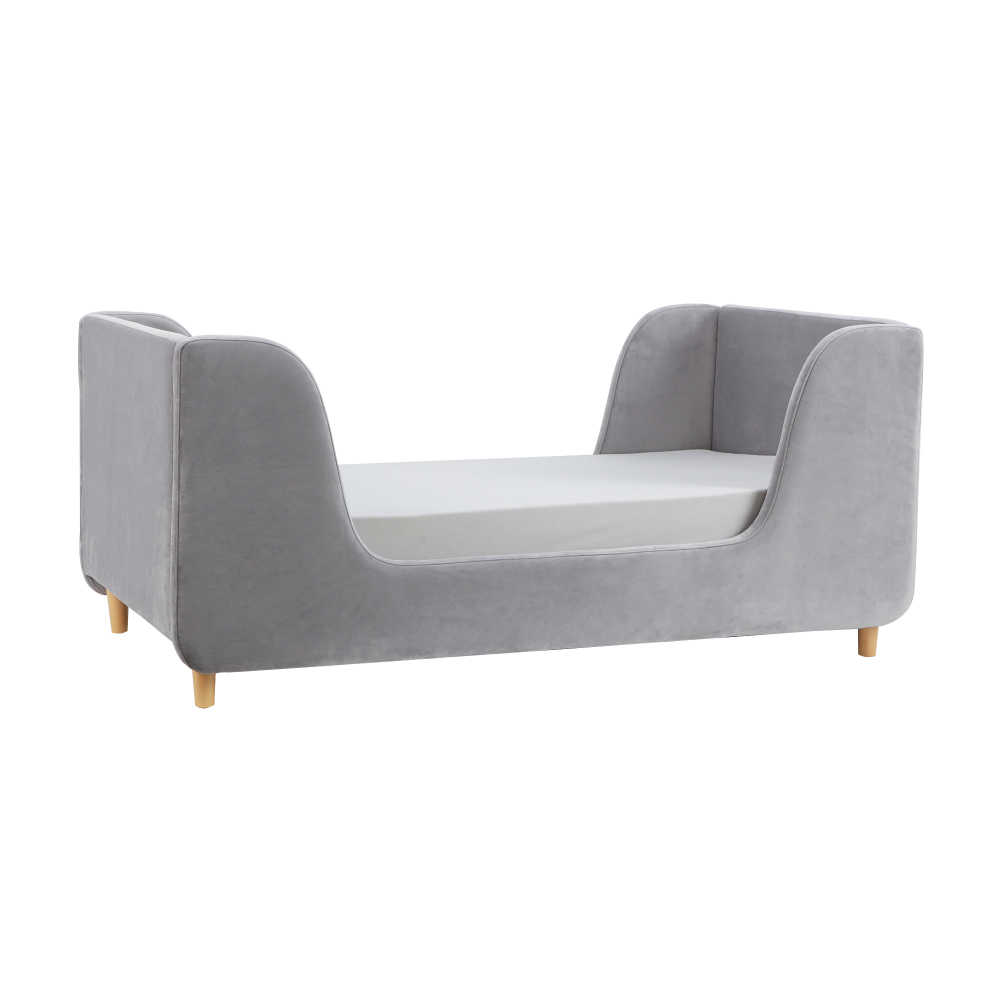 Obaby Lumi Toddler Bed - Velvet Grey 1