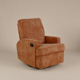Obaby Madison Swivel Glider Recliner Chair – Chenille Marmalade 10