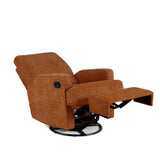 Obaby Madison Swivel Glider Recliner Chair – Chenille Marmalade 4