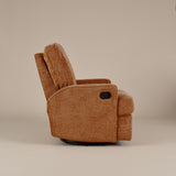Obaby Madison Swivel Glider Recliner Chair – Chenille Marmalade 8