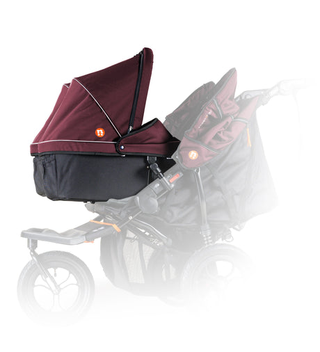 Out'n'About Double Carrycot V5 - Brambleberry Red