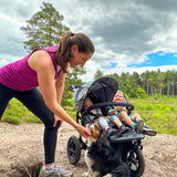 Out n About Nipper V5 Double Pushchair - Rocksalt Grey