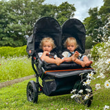 Out n About Nipper V5 Double Pushchair - Rocksalt Grey