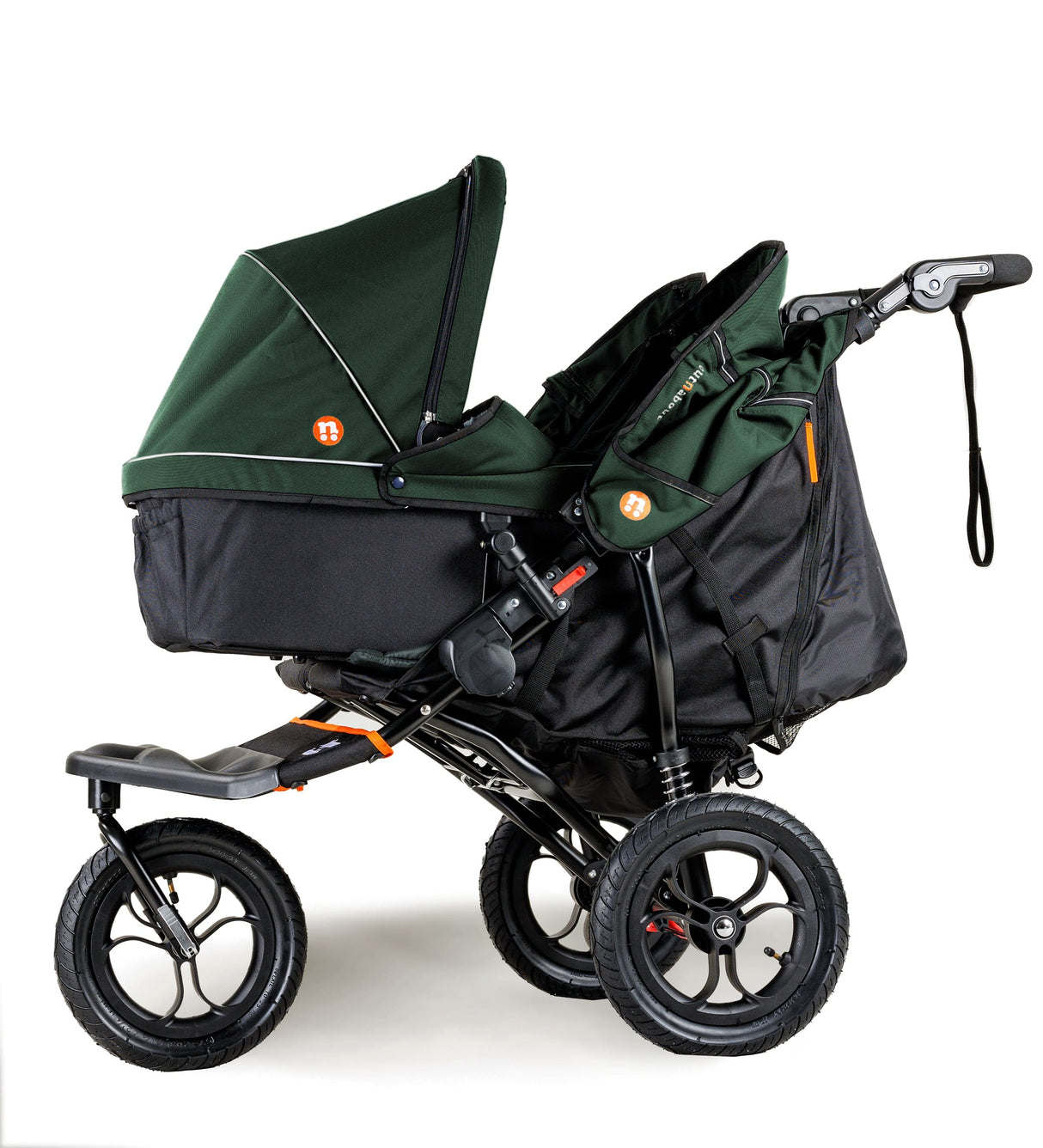Out n About Nipper V5 Double Pushchair - Sycamore Green