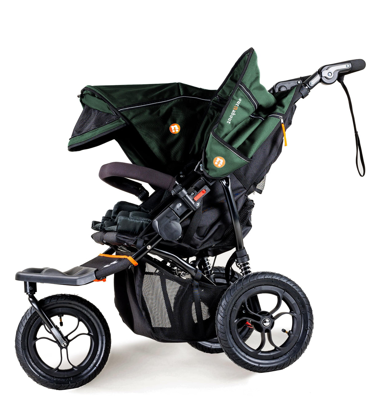 Out n About Nipper V5 Double Pushchair - Sycamore Green