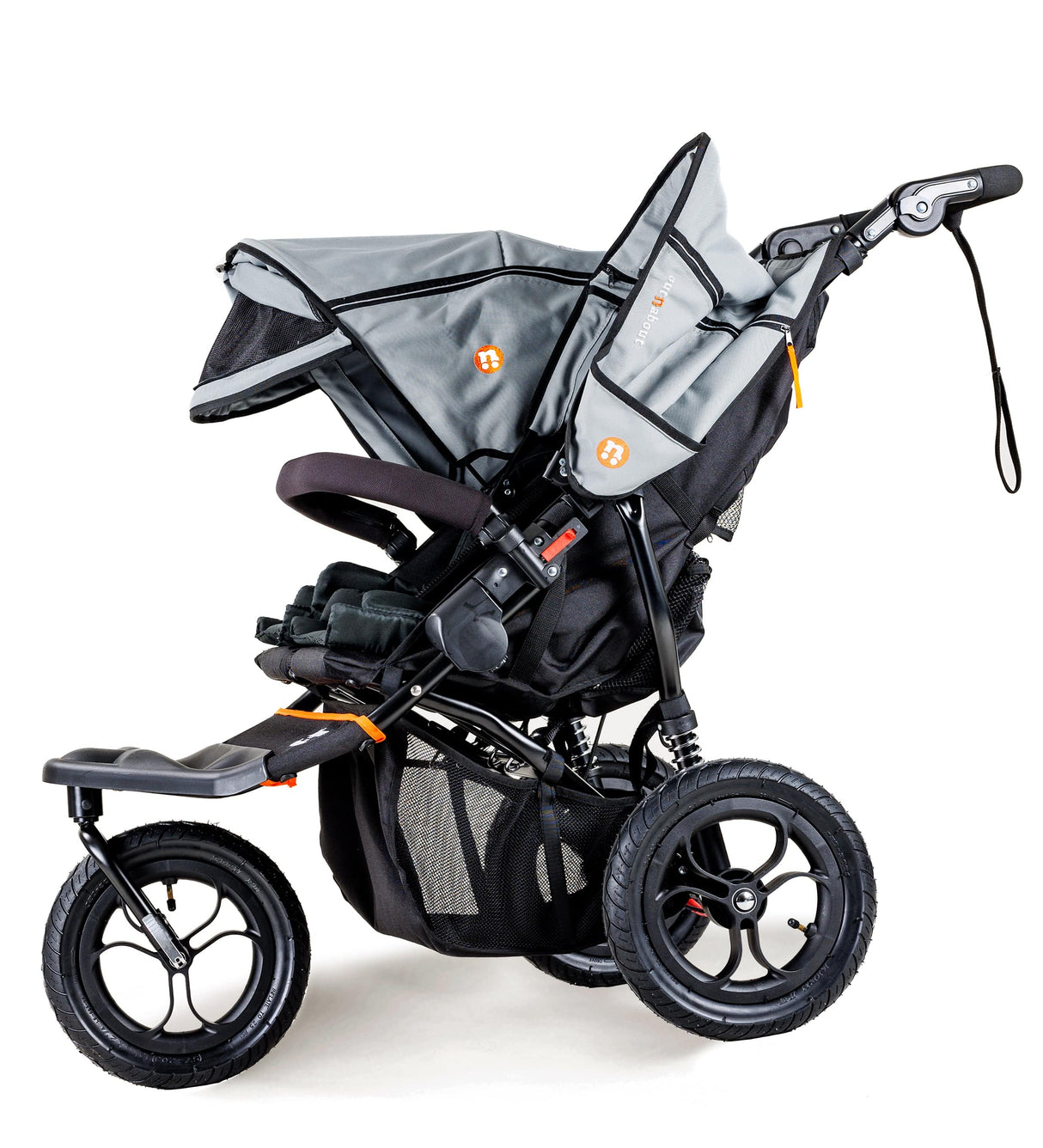Out n About Nipper V5 Double Pushchair - Rocksalt Grey