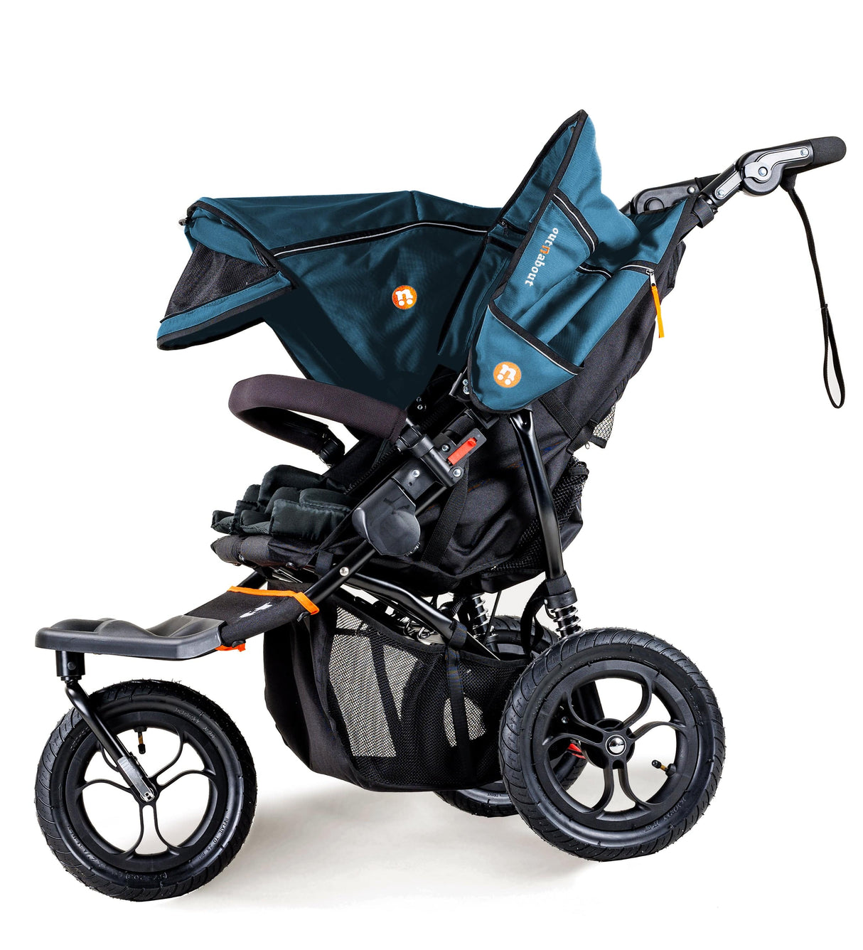 Out n About Nipper V5 Double Pushchair - Highland Blue