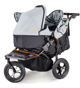 Out n About Nipper V5 Double Pushchair - Rocksalt Grey