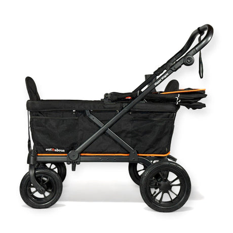 Out N About Nipper Stroller Wagon V6 - Summit Black