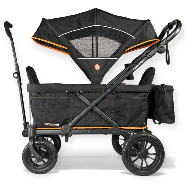 Out N About Nipper Stroller Wagon V6 - Summit Black