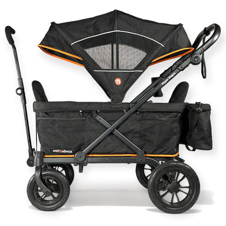 Out N About Nipper Stroller Wagon V6 - Summit Black