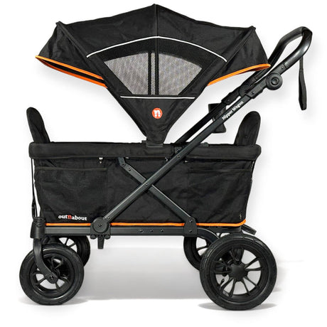 Out N About Nipper Stroller Wagon V6 - Summit Black