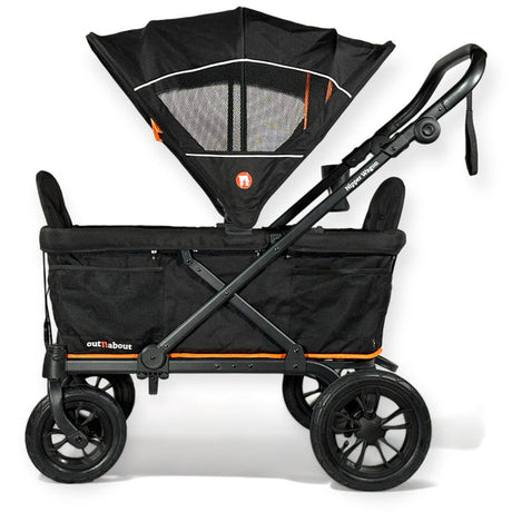 Out N About Nipper Stroller Wagon V6 - Summit Black