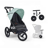 Out N About Nipper Compact Front Rider Bundle - Pebble Mint