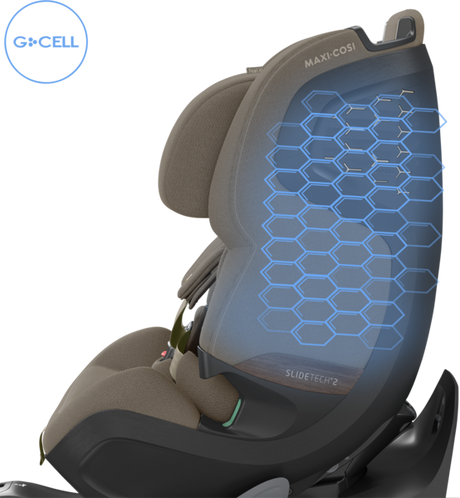 Maxi Cosi Pearl XL Slide Pro 2026 Car Seat - Authentic Truffle