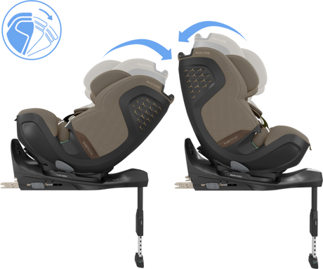 Maxi Cosi Pearl XL Slide Pro 2026 Car Seat - Authentic Truffle