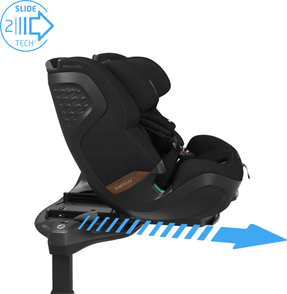 Maxi Cosi Pearl XL Slide Pro 2026 Car Seat - Authentic Black