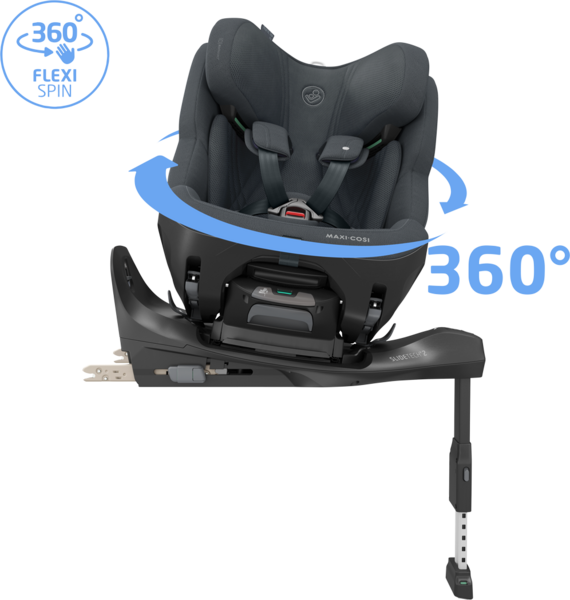Maxi Cosi Pearl XL Slide Pro 2026 Car Seat - Authentic Graphite
