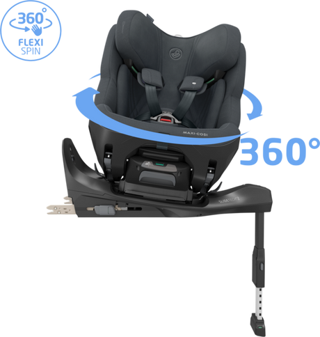 Maxi Cosi Pearl XL Slide Pro 2026 Car Seat - Authentic Graphite