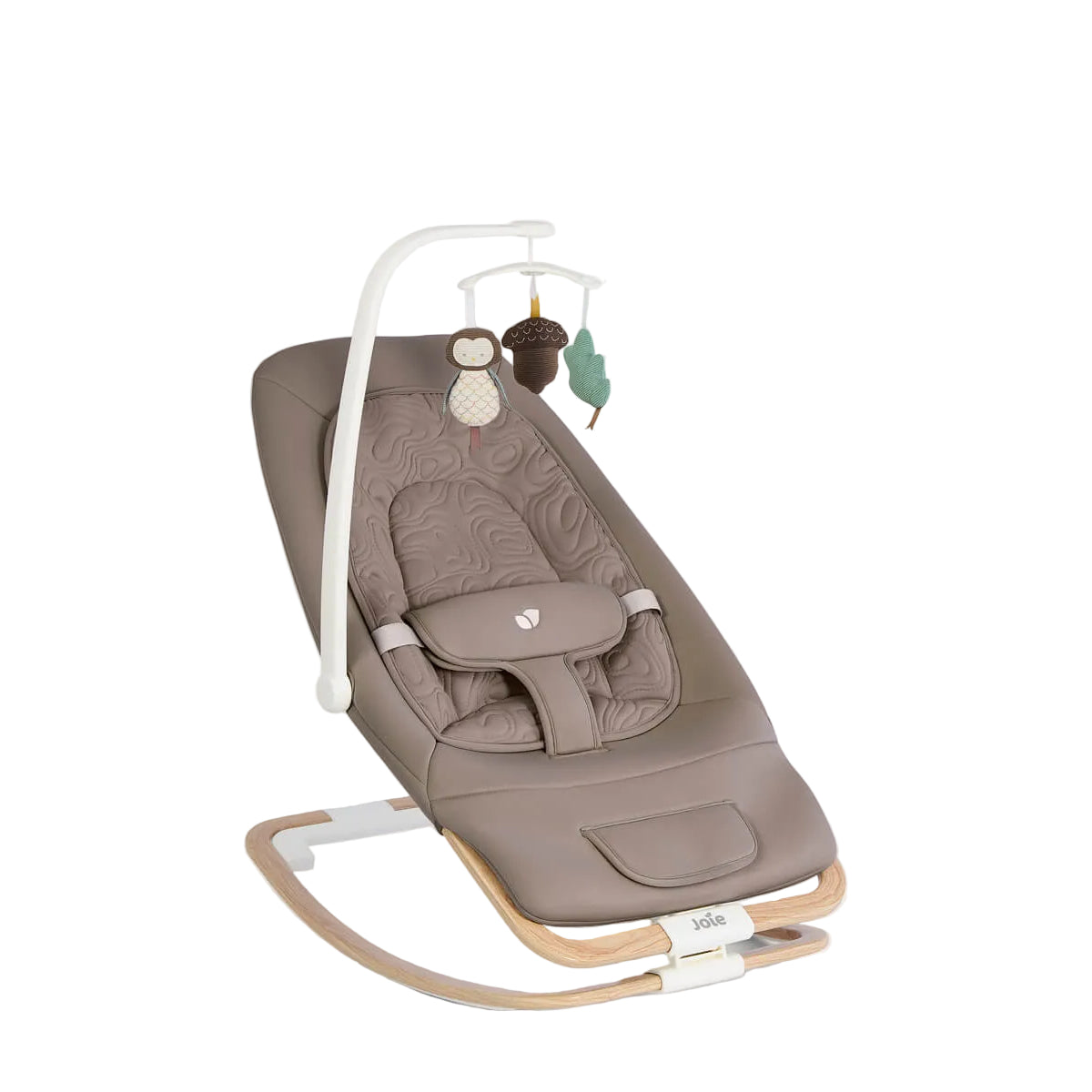 Joie Dreamer Rocker - Strata Acorn Wood – Pushchair Expert