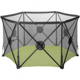 Callowesse Pop Up and Play Playpen with Securing Lock and Cushioned Guards