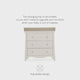 CuddleCo Clara Dresser - Cashmere