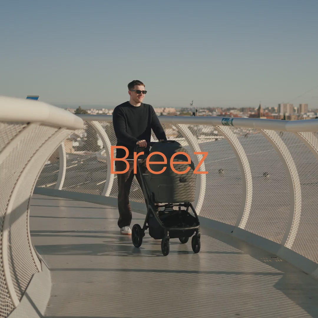 Silver Cross Breez Pushchair Bundle with Accessories - Champagne