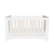CuddleCo Ada Cot Bed - White & Ash