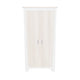 CuddleCo Ada Wardrobe - White & Ash