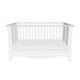 CuddleCo Clara Cot Bed - White & Ash