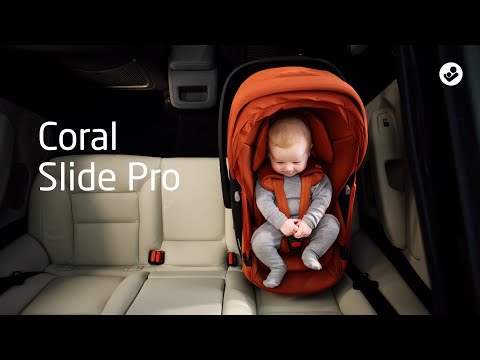 Maxi Cosi Coral Slide Pro Infant Car Seat & FamilyFix Slide Pro ISOFIX Base - Oak Truffle
