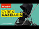 Cybex Gazelle S Twin Pushchair with Second Seat Unit - Seashell Beige