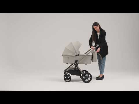 Venicci Upline 3 Travel System with Maxi Cosi Pebble Slide Pro Car Seat & Isofix Base - Onyx