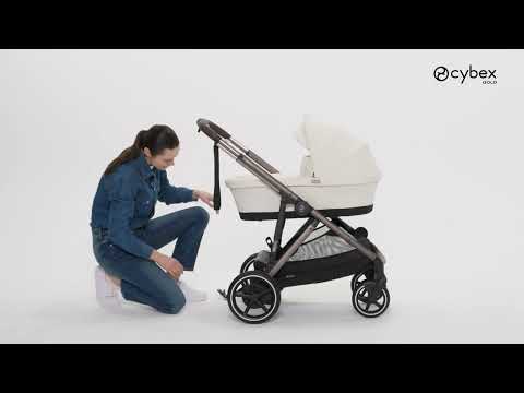 Cybex Gazelle S Twin Pushchair with Second Seat Unit - Seashell Beige