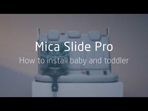 Maxi-Cosi Mica Slide Pro Car Seat - Authentic Black