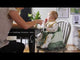 Mamas & Papas Baby Bug 3-in-1 Floor & Booster Seat with Activity Tray - Eucalyptus Green
