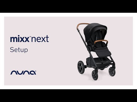 Nuna Mixx Next Travel System with Pipa Next Car Seat & ISOFIX Base - Mineral