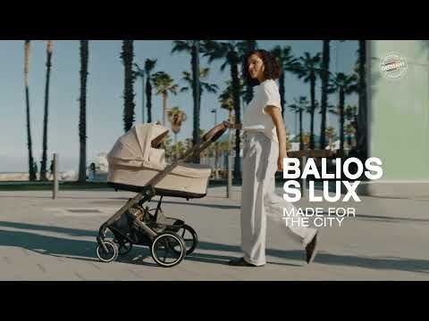 Cybex Balios S Lux Travel System with Cloud G & ISOFIX Base - Moon Black